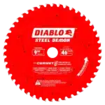 Diablo D0946CF 9" x 46-Teeth Steel Demon Cermet II Saw Blade for Medium Metal